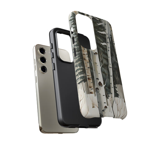 Winter Aspen Trunks - Impact Resistant Phone Case